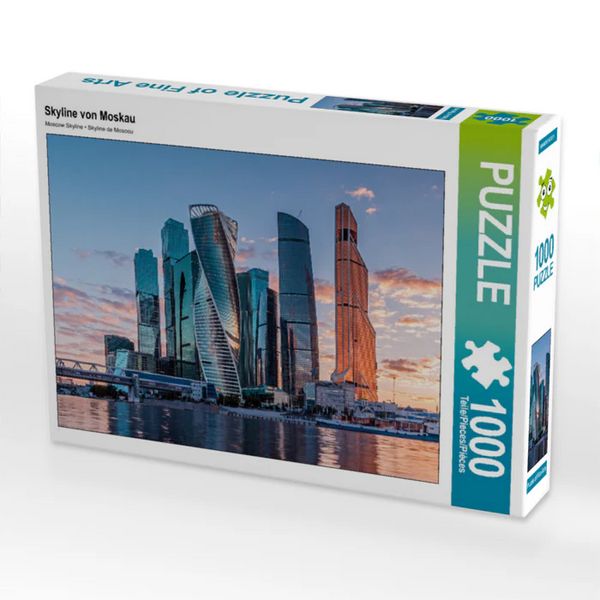 Produktbild: CALVENDO Puzzle Moskau, Russland | 1000 Teile Lege-Gr&ouml;&szlig;e 64x48cm Foto-Puzzle f&uuml;r gl&uuml;ckliche Stunden