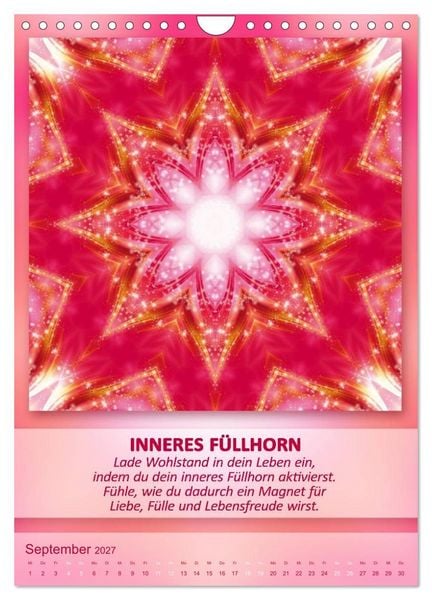 Produktbild: Light Energy Mandalas - Kalender - Vol. 1 (Wandkalender 2027 DIN A4 hoch), CALVENDO Monatskalender