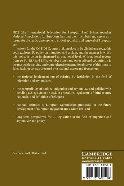 Produktbild: Migration and Asylum Law and Policy in the European Union