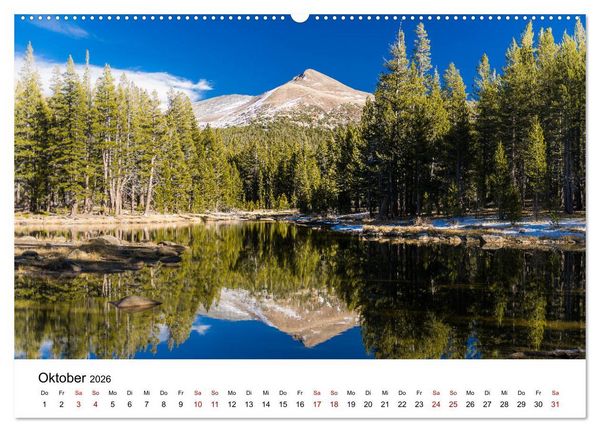 Produktbild: Naturparadiese zwischen Los Angeles und Las Vegas (Wandkalender 2026 DIN A2 quer), CALVENDO Monatskalender