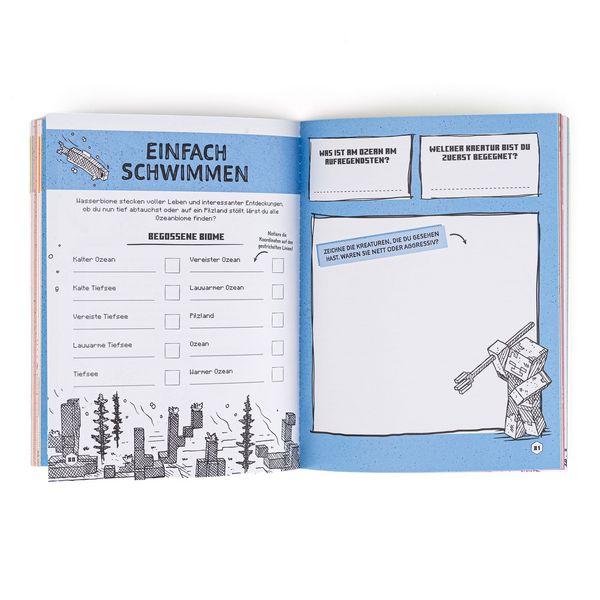 Produktbild: Minecraft Quest Journal. Dein ultimativer Abenteuer-Begleiter f&uuml;r Minecraft