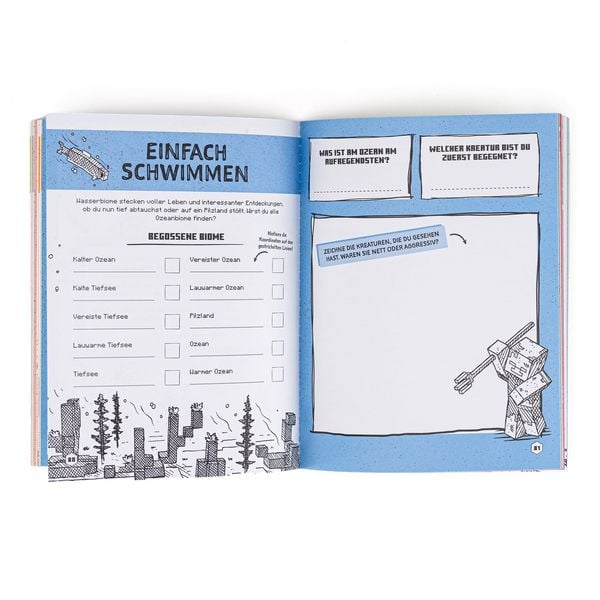 Produktbild: Minecraft Quest Journal. Dein ultimativer Abenteuer-Begleiter f&uuml;r Minecraft