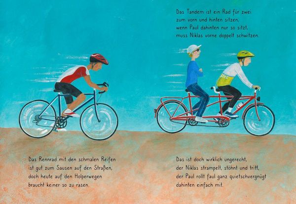 Produktbild: Rauf aufs Fahrrad, fertig, los! &ndash; Eine bunte Radpartie