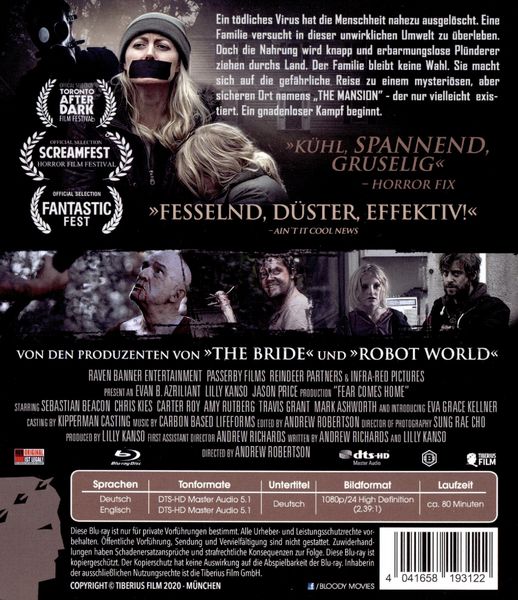 Produktbild: Fear comes home - Wer bleibt am Leben?