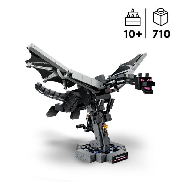 Produktbild: LEGO Minecraft 21595 Der Enderdrache, Gamer Spielzeug ab 10 Jahren