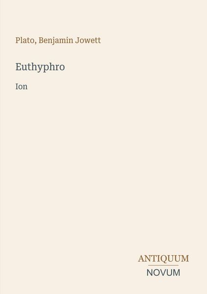 Produktbild: Euthyphro