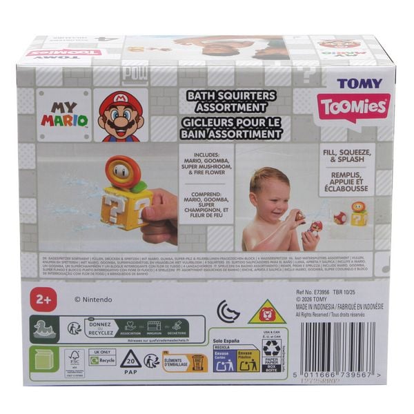 Produktbild: Badespritzer 4er Set Super Mario