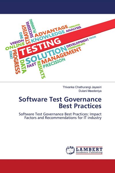Produktbild: Software Test Governance Best Practices