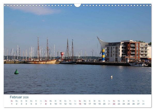 Produktbild: Eckernf&ouml;rde 2026. Impressionen rund um den Hafen (Wandkalender 2026 DIN A3 quer), CALVENDO Monatskalender