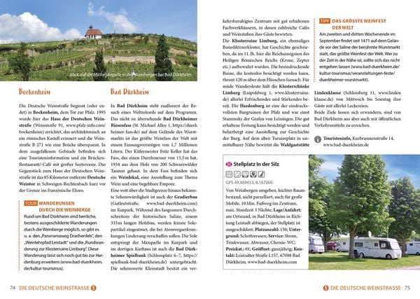 Produktbild: Womo & weg: S&uuml;dliches Deutschland &ndash; Die sch&ouml;nsten Touren zwischen Mittelgebirgen und Alpen