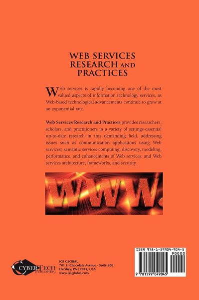 Produktbild: Web Services Research and Practices