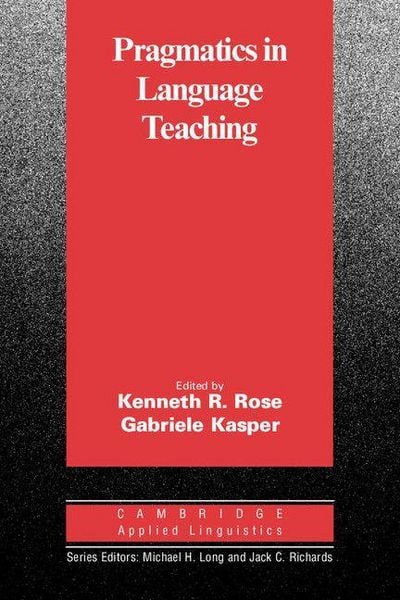 Produktbild: Pragmatics in Language Teaching