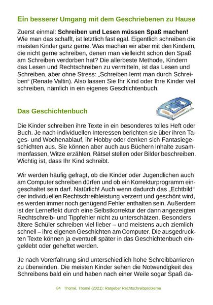 Produktbild: Ratgeber Rechtschreibprobleme (LRS/Legasthenie)