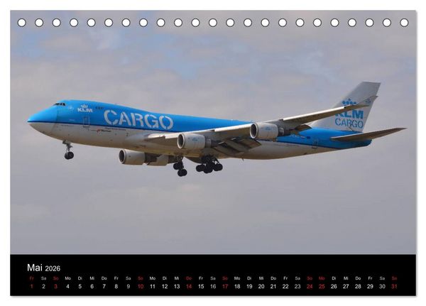 Produktbild: Luftfracht-Cargo (Tischkalender 2026 DIN A5 quer), CALVENDO Monatskalender