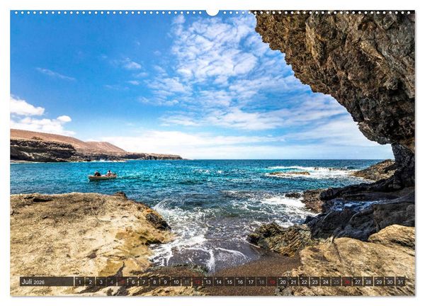 Produktbild: FUERTEVENTURA Paradiesische Impressionen der Insel (hochwertiger Premium Wandkalender 2026 DIN A2 quer), Kunstdruck in Hochglanz
