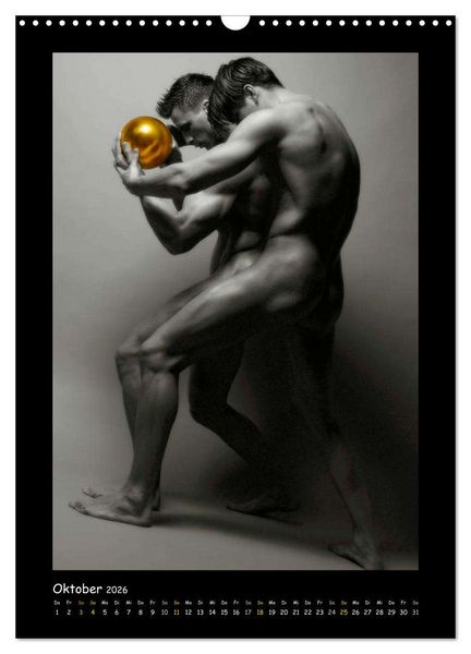 Produktbild: Golden Ball - M&auml;nner Akte (Wandkalender 2026 DIN A3 hoch), CALVENDO Monatskalender