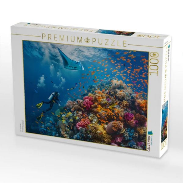 CALVENDO Puzzle Das große Riff | 1000 Teile Lege-Größe 64x48cm Foto-Puzzle für glückliche Stunden