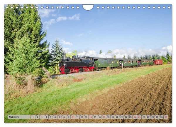 Produktbild: Volldampf durch den Harz (Wandkalender 2026 DIN A4 quer), CALVENDO Monatskalender