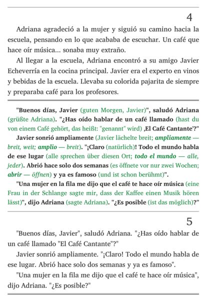Produktbild: La Conspiraci&oacute;n del Caf&eacute; Cantante - Spanische Krimi-Lekt&uuml;re A1-A2 (+ Audio-Online)