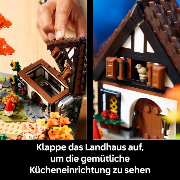 Produktbild: LEGO Icons 11372 Herbstlicher Landhausgarten, Modellbau f&uuml;r Erwachsene