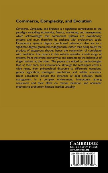 Produktbild: Commerce, Complexity, and Evolution
