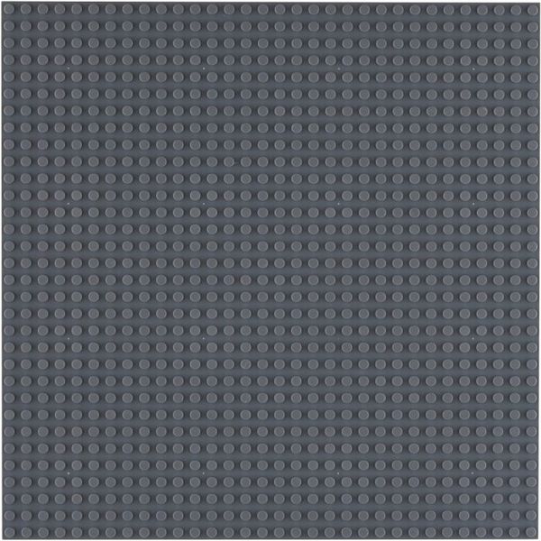 Produktbild: Open Bricks Baseplate 32x32 dark grey, 2 St&uuml;ck