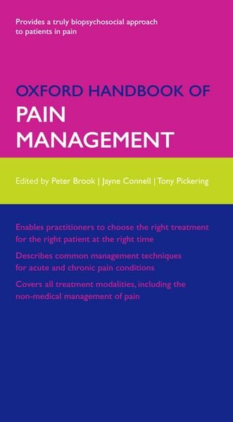 Produktbild: Oxford Handbook of Pain Management