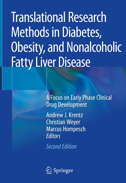 Produktbild: Translational Research Methods in Diabetes, Obesity, and Nonalcoholic Fatty Liver Disease