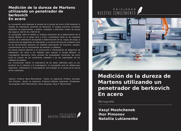 Produktbild: Medici&oacute;n de la dureza de Martens utilizando un penetrador de berkovich En acero