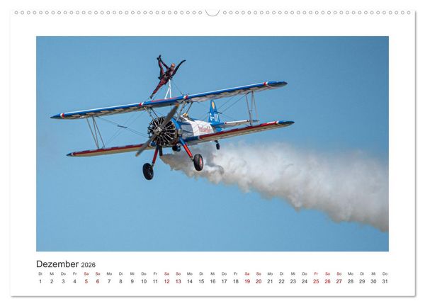 Produktbild: Helden der L&uuml;fte (hochwertiger Premium Wandkalender 2026 DIN A2 quer), Kunstdruck in Hochglanz