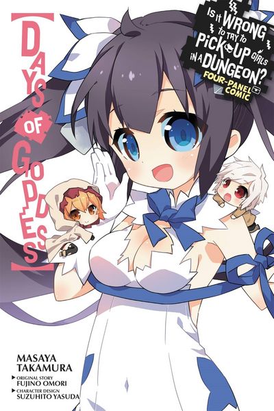 Produktbild: Is It Wrong to Try to Pick Up Girls in a Dungeon? Four-Panel Comic: Days of Goddess