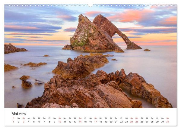 Produktbild: Landschaften vom Licht gek&uuml;&szlig;t (hochwertiger Premium Wandkalender 2026 DIN A2 quer), Kunstdruck in Hochglanz