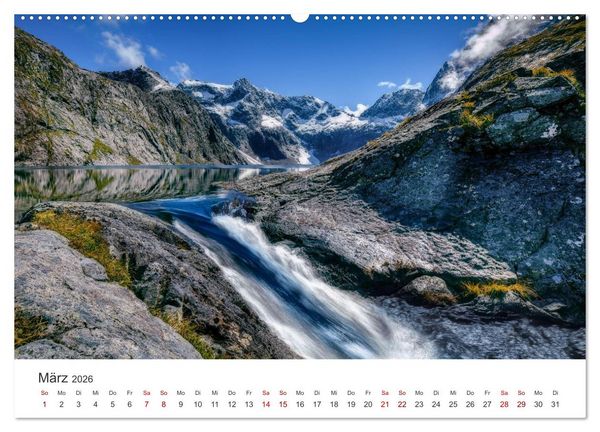 Produktbild: Glacier Nationalpark - Eine Reise in den bezaubernden Nationalpark. (hochwertiger Premium Wandkalender 2026 DIN A2 quer), Kunstdruck in Hochglanz