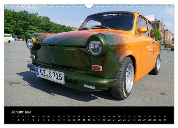 Produktbild: Trabantfahrertreffen Zwickau (Wandkalender 2026 DIN A3 quer), CALVENDO Monatskalender