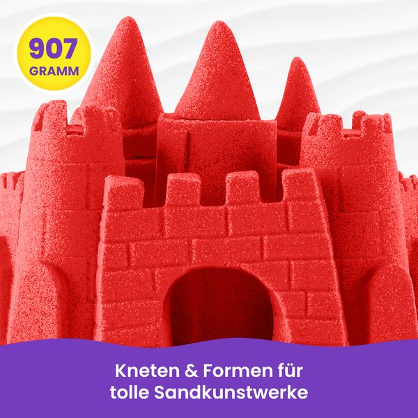 Produktbild: Kinetic Sand - 907 g Nachf&uuml;llpack Rot