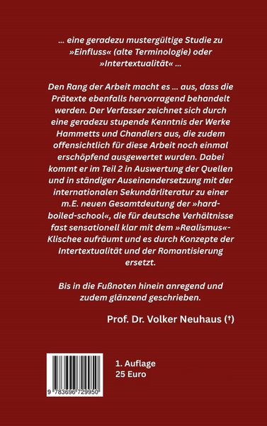 Produktbild: Hammett - Chandler - Fauser
