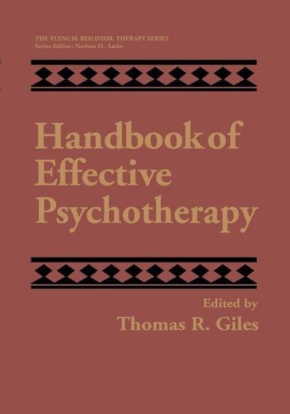 Produktbild: Handbook of Effective Psychotherapy