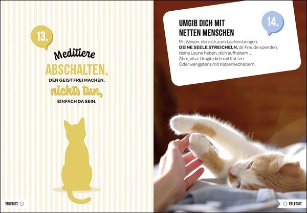Produktbild: 100 Dinge, die man von einer Katze lernen kann