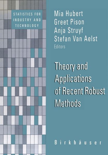 Produktbild: Theory and Applications of Recent Robust Methods