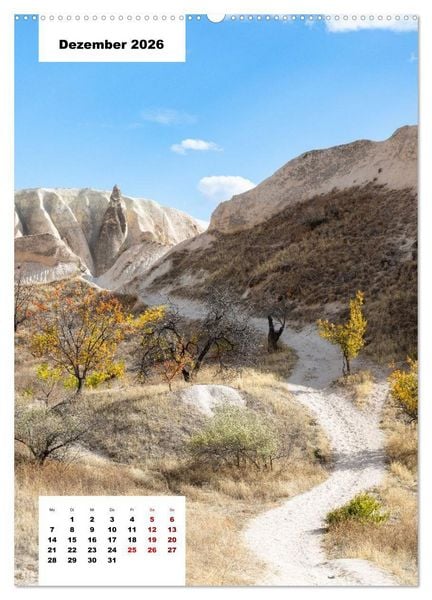 Produktbild: Kappadokien, zwischen Felsen und Himmel (Wandkalender 2026 DIN A2 hoch), CALVENDO Monatskalender