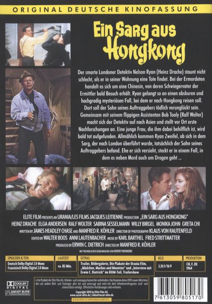 Produktbild: Ein Sarg aus Hongkong - Ungeschnittene Neuabtastung vom 35mm-Original (Cinema Treasures)