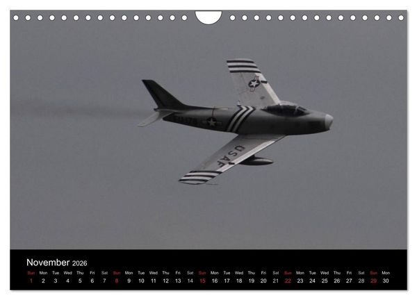 Produktbild: Military Aircraft (Wall Calendar 2026 DIN A4 landscape), CALVENDO 12 Month Wall Calendar