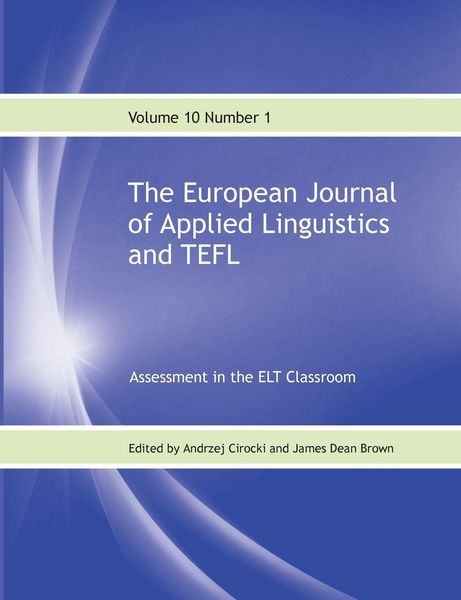 Produktbild: The European Journal of Applied Linguistics and TEFL Volume 10 Number 1