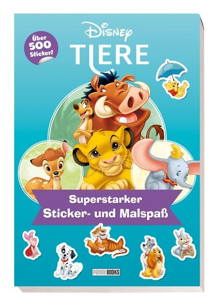 Produktbild: Disney Tiere: Superstarker Sticker- und Malspaß