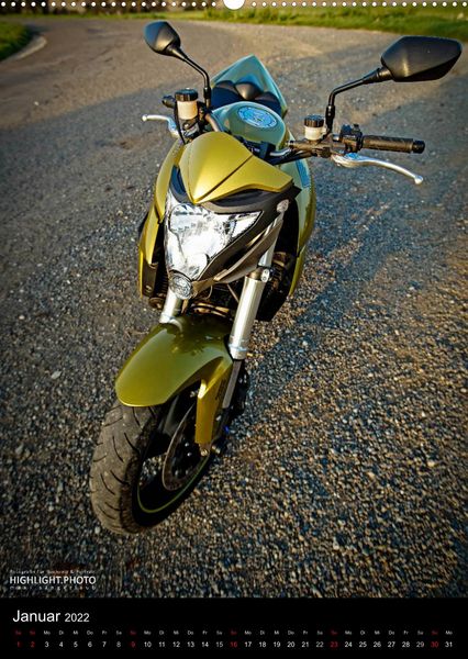 Produktbild: HONDA CB1000R (Premium, hochwertiger DIN A2 Wandkalender 2022, Kunstdruck in Hochglanz)