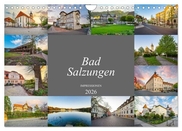 Produktbild: Bad Salzungen Impressionen (Wandkalender 2026 DIN A4 quer), CALVENDO Monatskalender
