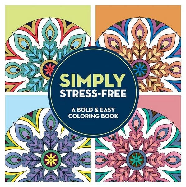 Produktbild: Simply Stress-Free: A Bold & Easy Coloring Book