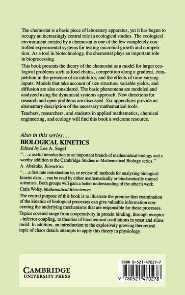 Produktbild: The Theory of the Chemostat