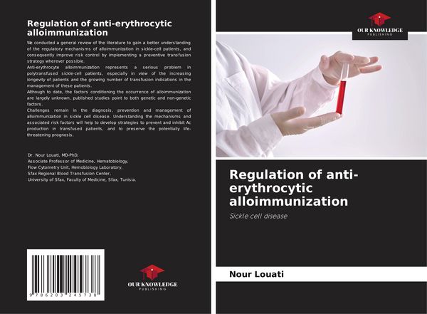 Produktbild: Regulation of anti-erythrocytic alloimmunization