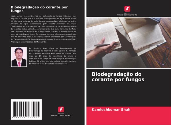 Produktbild: Biodegrada&ccedil;&atilde;o do corante por fungos
